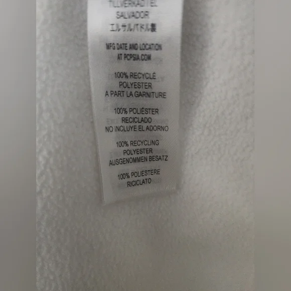 Patagonia White Quarter-Zip Fleece Pullover - Picture 6 of 8